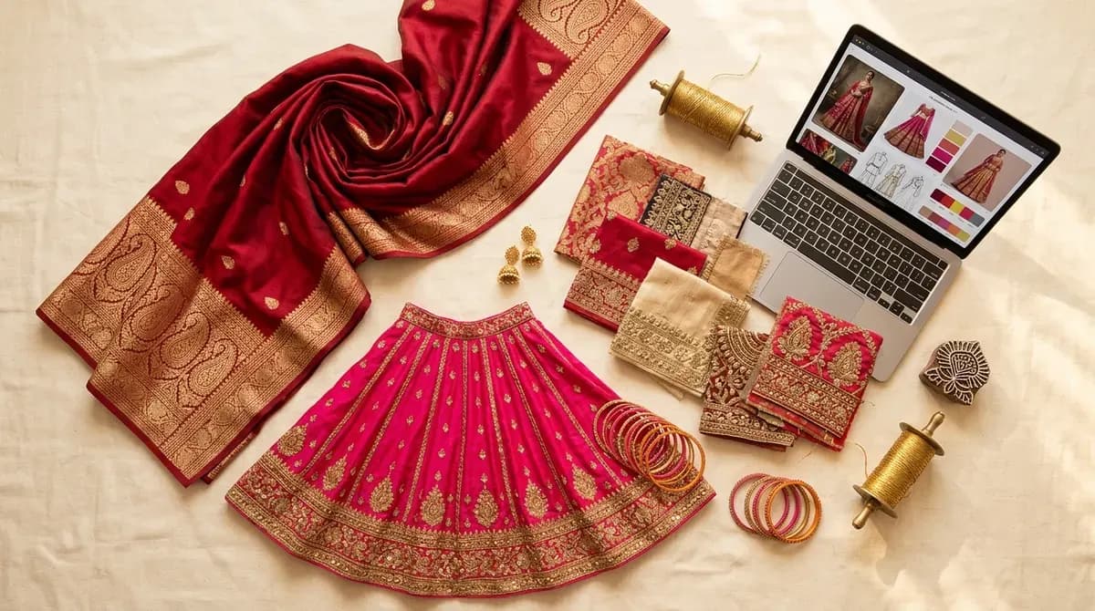 Ethnic Wear + AI: Photographing Sarees, Lehengas & Kurtas Without a Studio