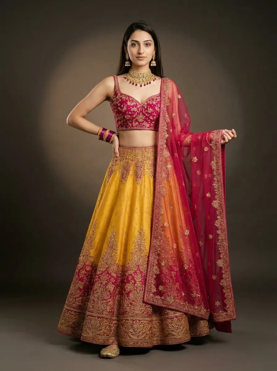 AI-generated on-model photo